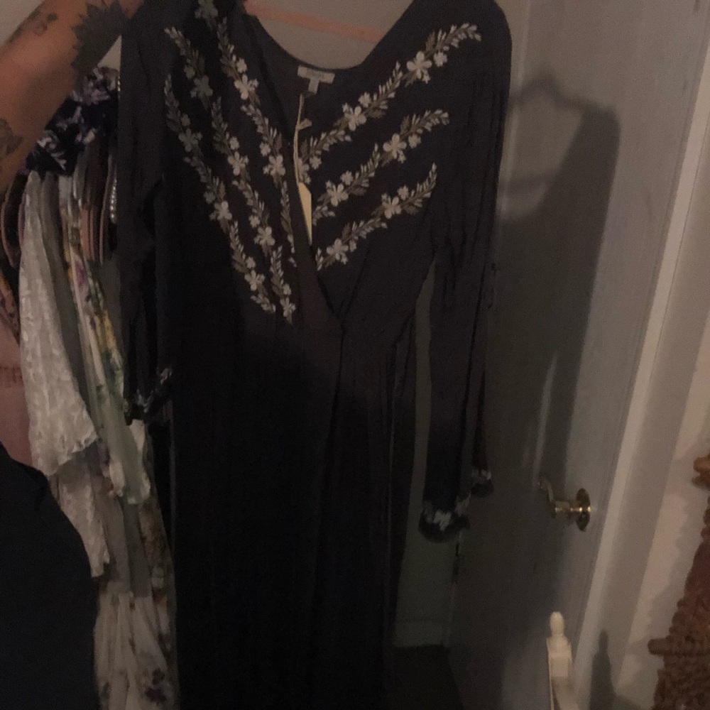 Three full length dresses